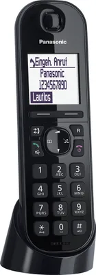 Produktbild von Panasonic KX-TGQ200 Zusatz-Mobilteil schwarz
