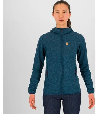 Produktbild von Karpos Damen Pullover Scoiattolo Hoodie Fleece Blau XL