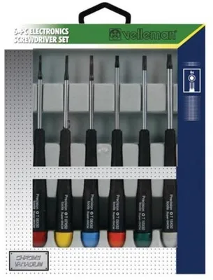 Produktbild von Famanu Präzisionsschraubendreher Set TORX T6 T7 T8 T9 T10 T15 - 130mm