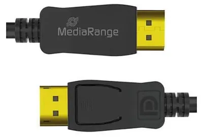 Image de MediaRange MRCS248 MediaRange DisplayPort Kabel, Ver. 2.1, 40 Gbps, 2.0m, sw
