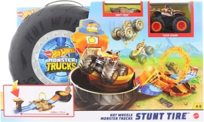 Obrázok produktu pre Hot Wheels Monster Trucks GVK48, Súprava vozidla a dráhy, 4 rok / roky, Plast, Kov, Viacfarebný