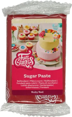 Produktbild von FunCakes Fondant Rubinrot / Ruby Red 250g