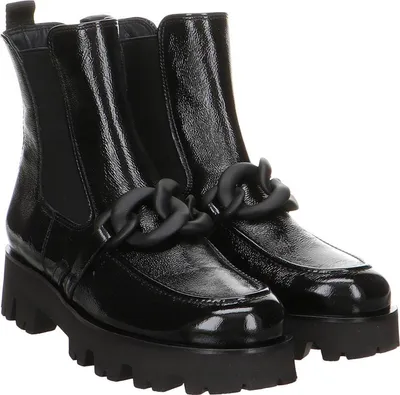 Produktbild von Paul Green Chelsea Boots - Schwarz Glattleder Größe: 39 Normal