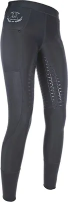 Produktbild von HKM Reitleggings Mesh Silikon-Vollbesatz SCHWARZ, Gr. 40/42