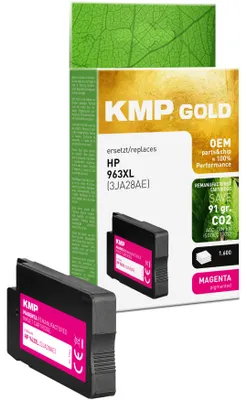 Immagine prodotto di KMP Printtechnik AG 1766,6006 KMP GOLD Patrone HP 963XL (3JA28AE) magenta 2000 S. remanufactured