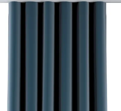 Produktbild von Dekoria Wellenvorhang, blau, 54 x 100 cm