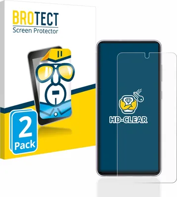 Produktbild von 2x Für Samsung Galaxy S21 FE 5G Schutzfolie BROTECT Displayschutz Display Schutz Folie Klar Transparent