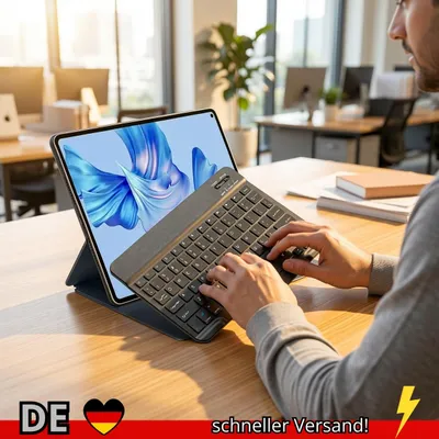 Produktbild von Bluetooth Tastatur iPad Pro Air Mini 7-13 Zoll