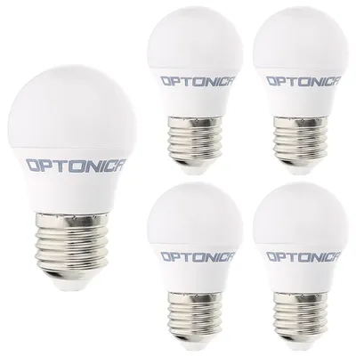 Produktbild von Optonica E27 LED-Lampe P45 5,5W 450lm 6000K tageslichtweiß 5 Stück