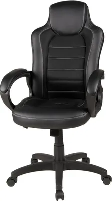 Produktbild von Chefsessel >Joris< ergonomisch, Wippmechanik, schwarz - 61x109x61cm (BxHxT)