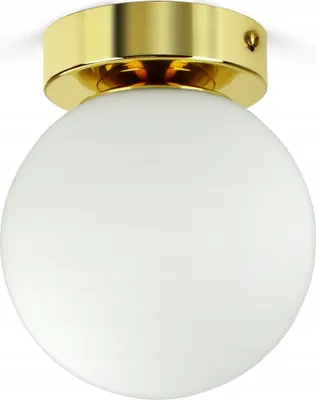 Produktbild von LUXOLAR - Led Deckenleuchte - Deckenlampe Weiß Gold 15 W, G9 - Lampe für wohnzimmer, Weiß Glas Kugeln