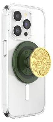 Produktbild von PopSockets Handy-Grip für MagSafe, Magnetischer Halter, Handyständer, Enamel - E