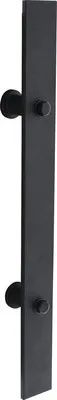 Produktbild von Stoßgriff Edelstahl schwarz/matt LxBxH 800/40/41 mm