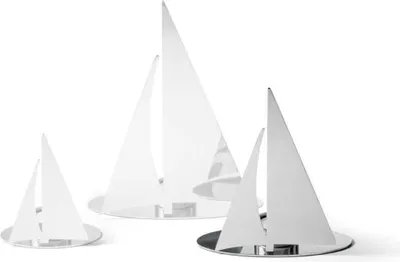 Produktbild von Regatta Teelichthalter M aus Edelstahl – Maritimes Design