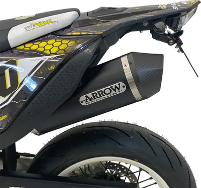 Image de ARROW Échappement DARK RACE-TECH pour KTM 690 SMC R / Enduro R et GASGAS SM 700 / ES 700