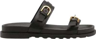 Produktbild von Damen Slipper Leichte Sandalen zum Garten Hausschuhe Rilevenn Schwarz Gr.41