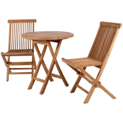 Produktbild von Gartenmöbelgruppe Klappsessel Langton und Klapptisch Sutton