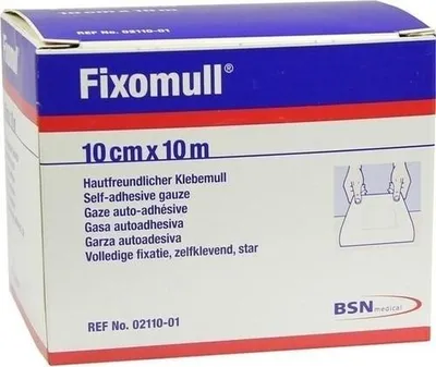 Image de Fixomull Laine adhésive 10 cmx10 m 1 pc