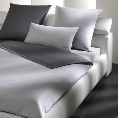 Produktbild von JOOP Bettwäsche Micro Pattern silber 4040-9 Bettbezug einzeln 135x200 cm