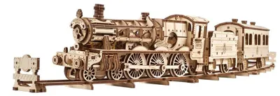 Obrázek produktu pro Ugears 3D dřevěné mechanické puzzle Harry Potter Bradavický expres