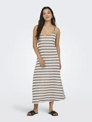 Produktbild von Only ONLEVARA S/L STRIPE DRESS JRS NOOS Cloud Danc S