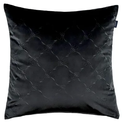 Productafbeelding van Decoratieve kussenhoes Emboss, zwart, 38 x 38 cm, JOOP!