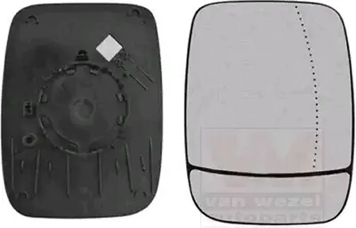 Immagine prodotto di VAN WEZEL Specchio retrovisore esterno destro per RENAULT Trafic III furgone (FG), a specchio asferico, non riscaldato, codice prodotto: 3891832