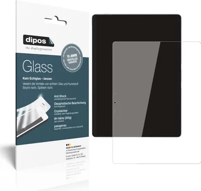 Produktbild von 2x Schutzfolie für Microsoft Surface Pro 8 13 Zoll - Anti-Shock 9H Folie dipos Glass Kunststoffglas