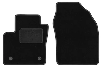 Immagine prodotto di Tappetini anteriori in moquette per Toyota C-Hr II 2024- (crossover) – 2 pezzi, neri, su misura – Wielganizator LUX