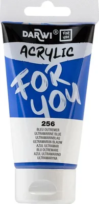 Obrázok produktu pre Darwi DFY Akrylová farba Ultramarine Blue 75 ml 1 ks