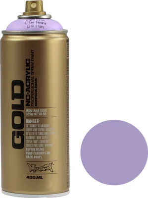 Produktbild von Sprühfarbe Montana Gold Hell Lila Lackspray Matt 400ml