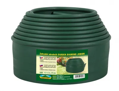 Produktbild von GARDEN DIAMOND Rasenkante JUNIOR, Länge 6 m, grün