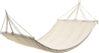 Obrázek produktu pro Houpací síť s lištami 210 x 150 cm krémová