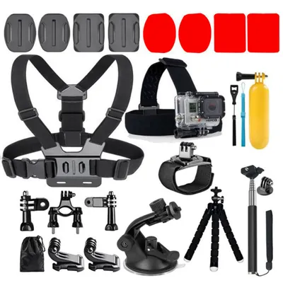 Produktbild von 20-in-1 für Gopro-Zubehör,Action-Kamera-Zubehör-Kit für GoPro Hero Session Hero Xiaomi Yi und andere Sportkameras