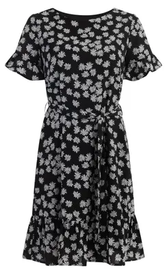 Image de ROBE FEMME ALBEE - Noir et blanc, laine.
ROBE FEMME ALBEE - Noir et blanc, laine, taille XXL