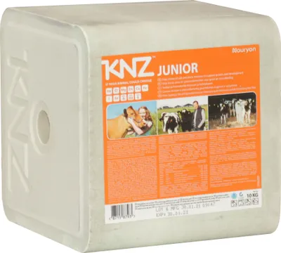 Produktbild von KNZ 10kg Leckstein Junior Salzleckstein Mineralleckstein Block weiß KNZ 10kg Leckstein Mineralleckstein Junior Block