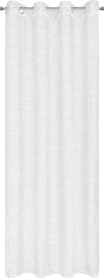 Zdjęcie produktu dla Firana Ellissa 140X250 cm biała siatka na przelotkach