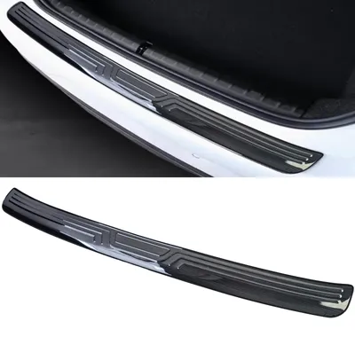Für BMW 5er G30 G31 ab 2017- Premium Ladekantenschutz Edelstahl Schwarz in der Farbe Schwarz von Carparts-Online GmbH