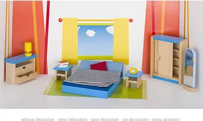 Image de goki Meubles de poupées Chambre à coucher