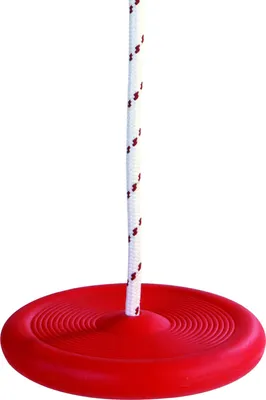 Produktbild von Dohany Yo-Yo Swing Tellerschaukel Schaukelsitz 28 cm Kinder Kunststoff Rot