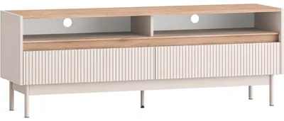 Produktbild von TV Lowboard ERMITE 07 kaschmir / cremona eiche