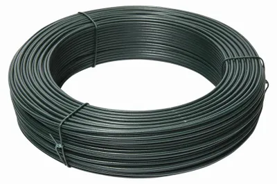 Eisendraht plastifiziert Ø 2,7–3,4 mm 100 m grün