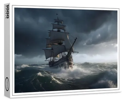 Image de Puzzle haut de gamme « Storm » de raxxa, 1 000 pièces