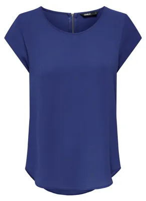 Productafbeelding van ALLEEN 15142784, Top (kleding), Volwassene, Vrouw, Blauw, Blauw / Surf The Web, Korte mouwen