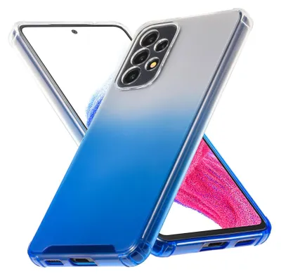Obrázok produktu pre Farebný gradientný kryt pre Samsung Galaxy A53 5G ochranné puzdro puzdro na mobilný telefón ochranný kryt fotoaparátu