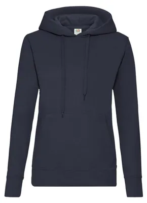 Produktbild von Fruit of the Loom - "Classic" Kapuzenpullover für Damen LT1648 (S) (Marineblau)