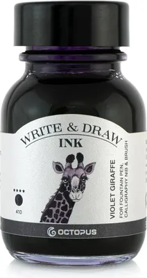 Immagine prodotto di Write and Draw Ink 410 Violet Giraffe, inchiostro per scrittura e disegno, 50 ml