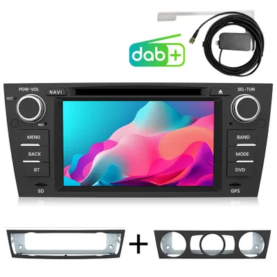 Obrázek produktu pro HEXINEX 7 palcové Android autorádio pro BMW E90/E91/E92/E93 s GPS navigací, Bluetooth, RDS ovládáním na volantu CD DVD FM SWC