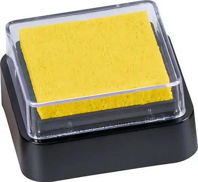 Produktbild von HEYDA 204888450 Stempelkissen Mini 3 x 3 cm gelb