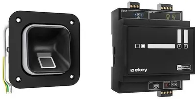 Produktbild von EKEY 204752 Fingerprint Zugangssystem Hutschiene